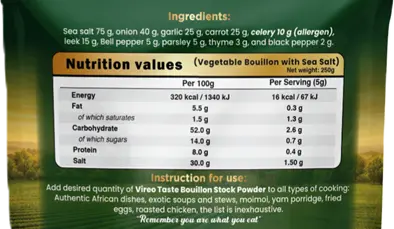Vegetable Stock Powder